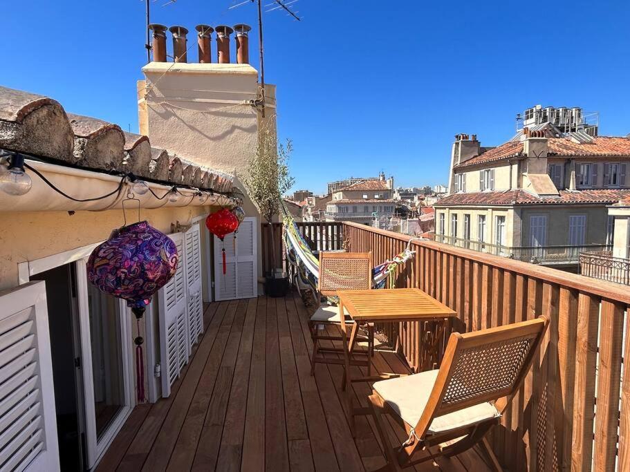Rooftop Terrasse Marseille Extérieur photo